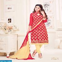 barfi by RR Wholesale chanderi Dress material